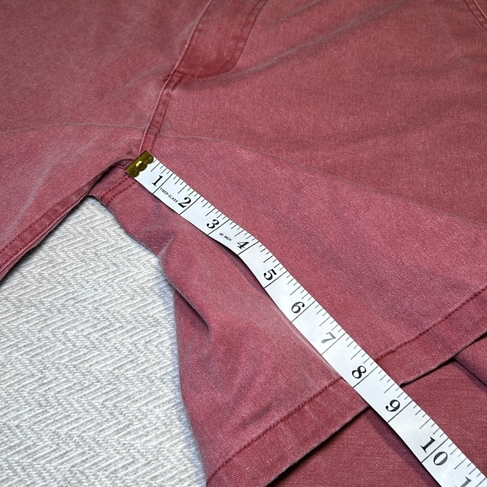 Brixton Choice Dusty Rose Flat Front Shorts. Size 36 - Picture 8 of 14